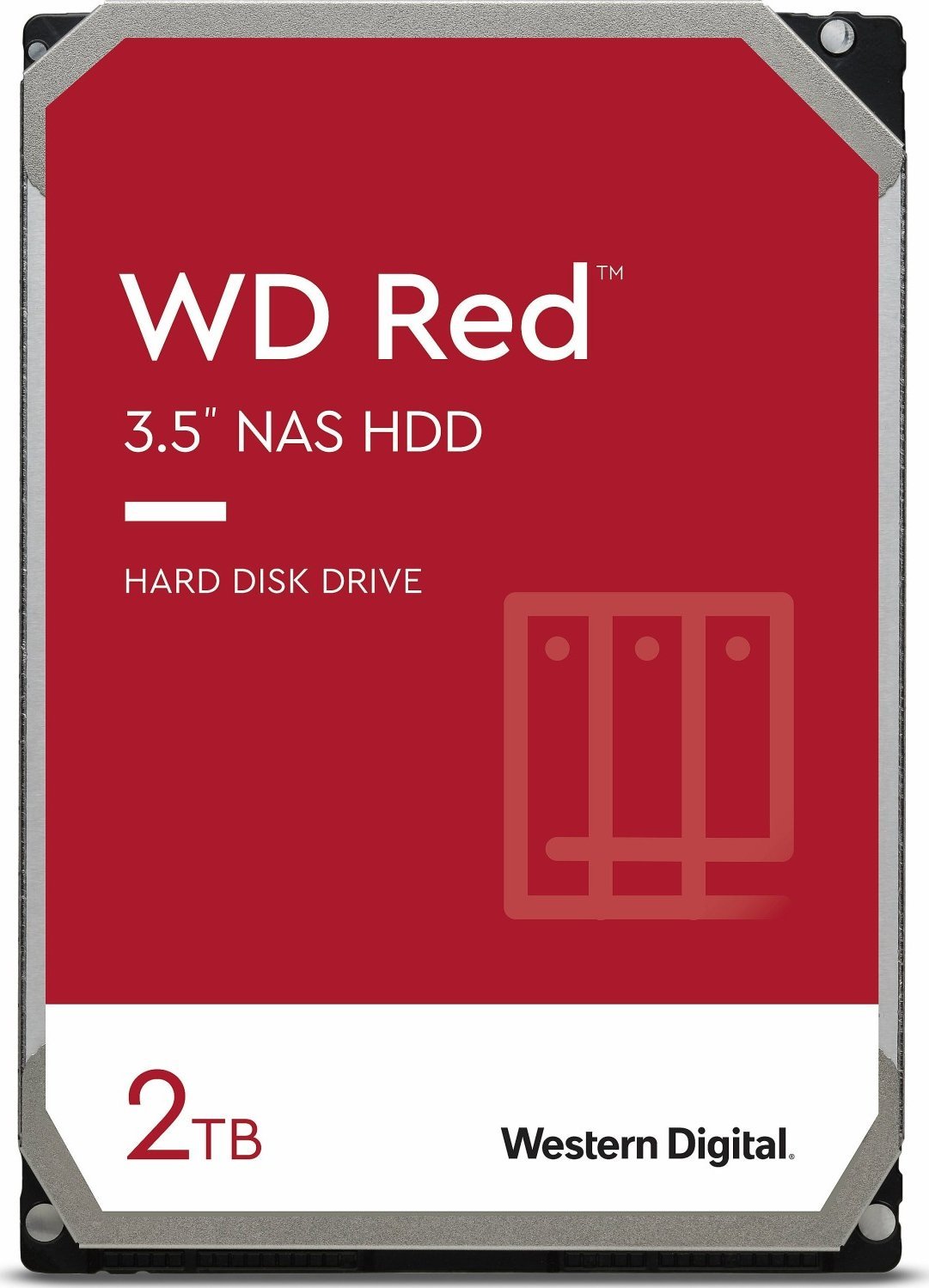 Dysk serwerowy WD Red 2TB 3.5'' SATA III (6 Gb/s) (WD20EFRX)