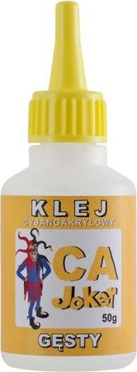 Joker Klej cyjanoakrylowy gęsty 50g. Joker