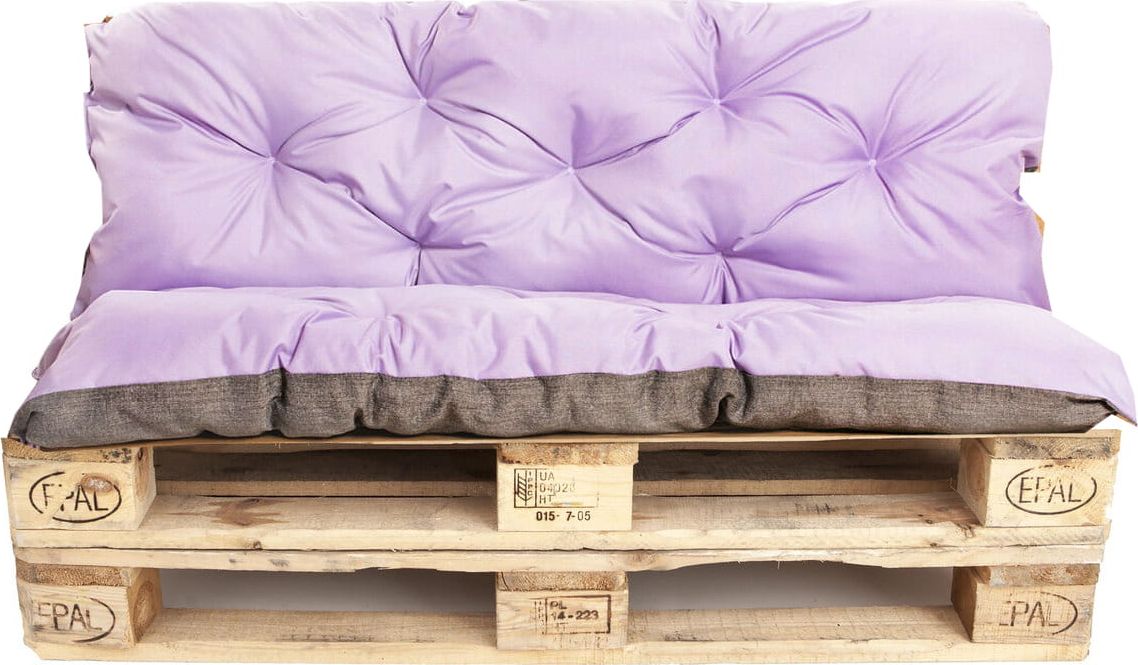Setgarden Poduszki na palety | zestaw poduszek 120x80/60cm | poduszki na ławkę | huśtawkę