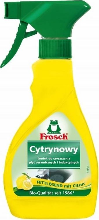 Frosch Cytrynowy spray do kuchenek ceramicznych indukcyjnych 300ml