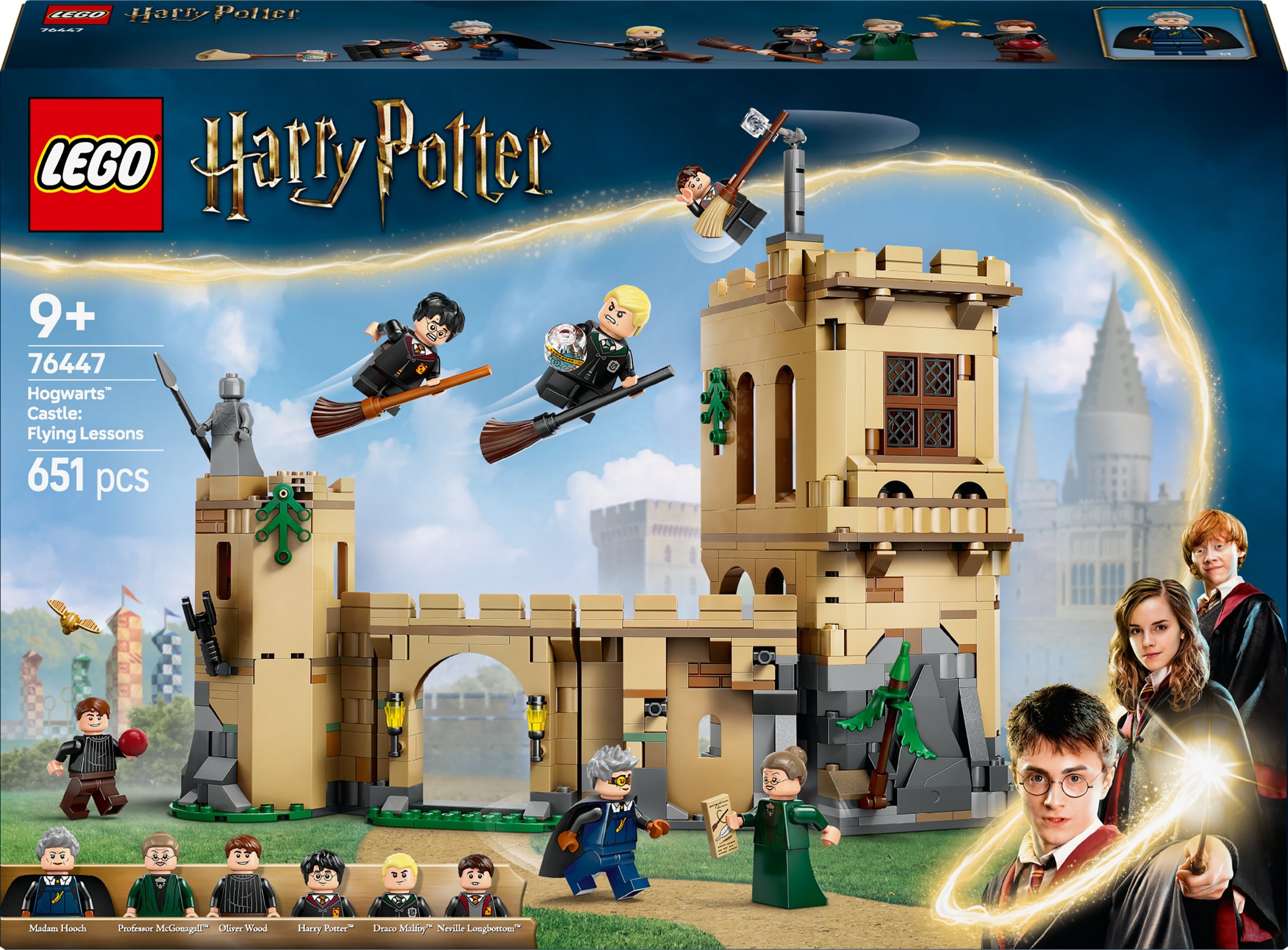 LEGO Harry Potter Zamek Hogwart™: lekcja latania na miotle