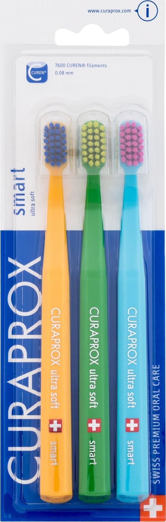 Curaprox Curaprox Smart Ultra Soft Szczoteczka do zębów 3szt