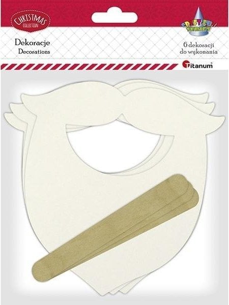 Teka Broda Mikołaja do złożenia 6szt