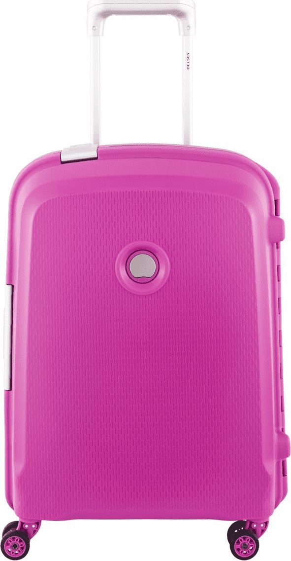 Delsey Mała kabinowa walizka DELSEY Belford+ Różowa uniwersalny