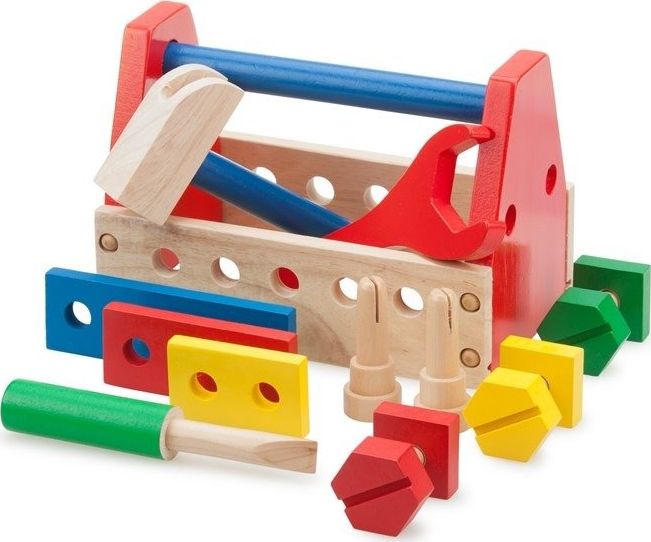 New Classic Toys Drewniana skrzynka z narzędziami
