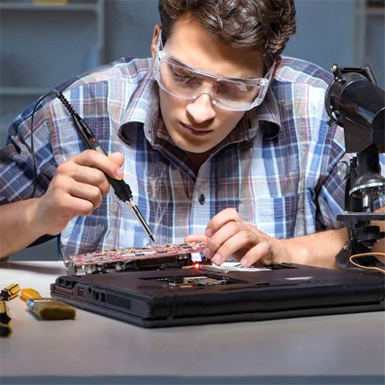 PRECYZYJNA LUTOWNICA KOLBOWA 80W Z LCD 180-500C