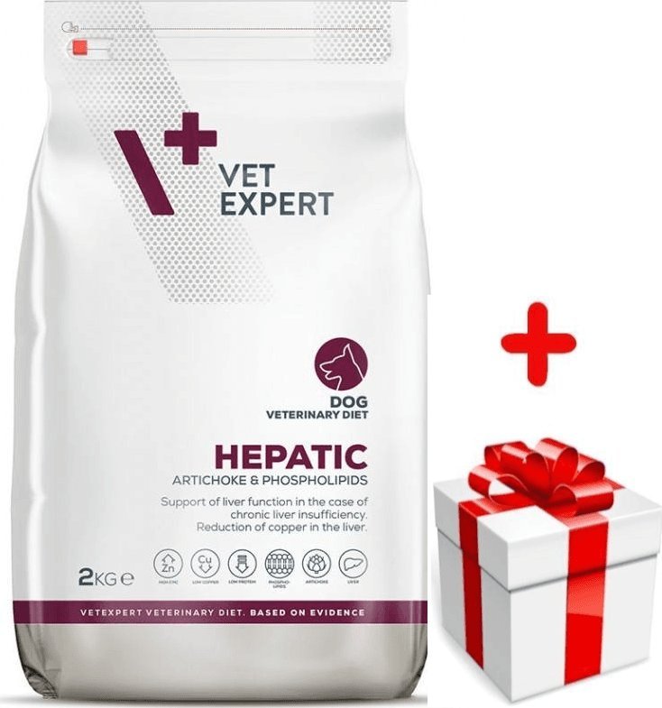 VetExpert VETEXPERT Hepatic Dog 2kg + niespodzianka dla psa GRATIS!