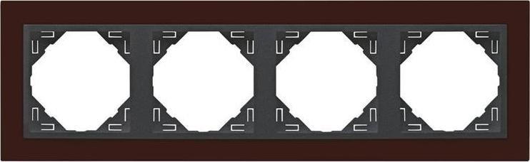 Efapel EFAPEL ANIMATO RAMKA 4-KROTNA FIOLETOWY 90940 TBS