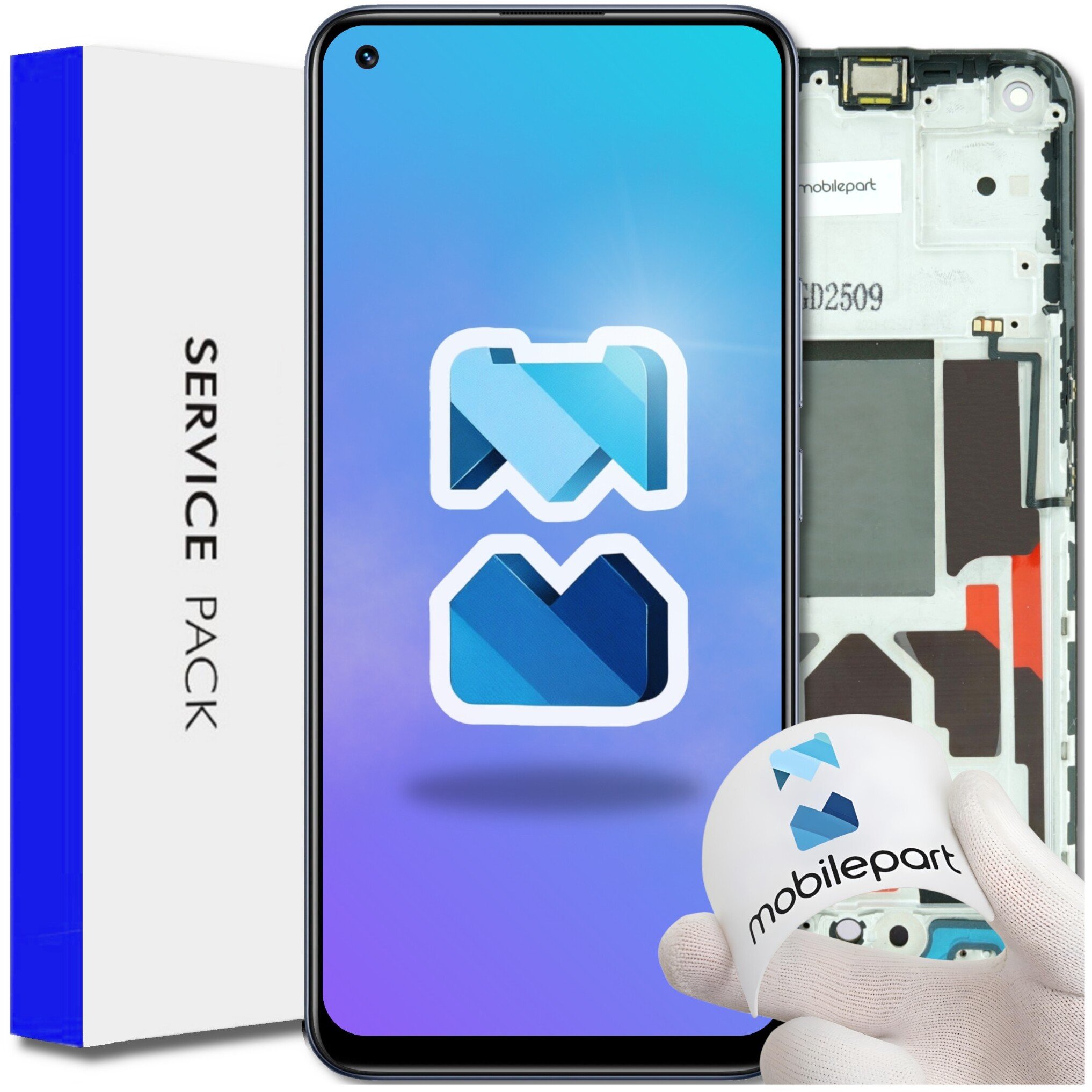Wyświetlacz do Realme GT Master Edition LCD Ramka Oryginał Mobilepart