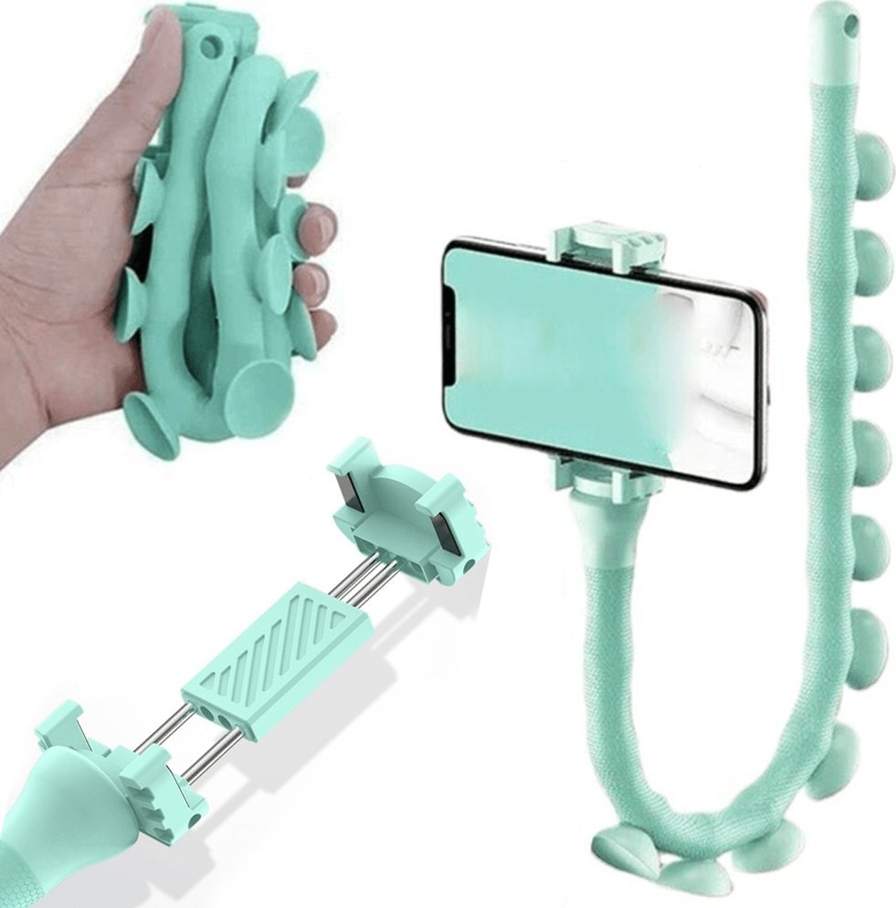 Korbi GIĘTKI ELASTYCZNY STATYW UCHWYT NA TELEFON MIĘTOWY