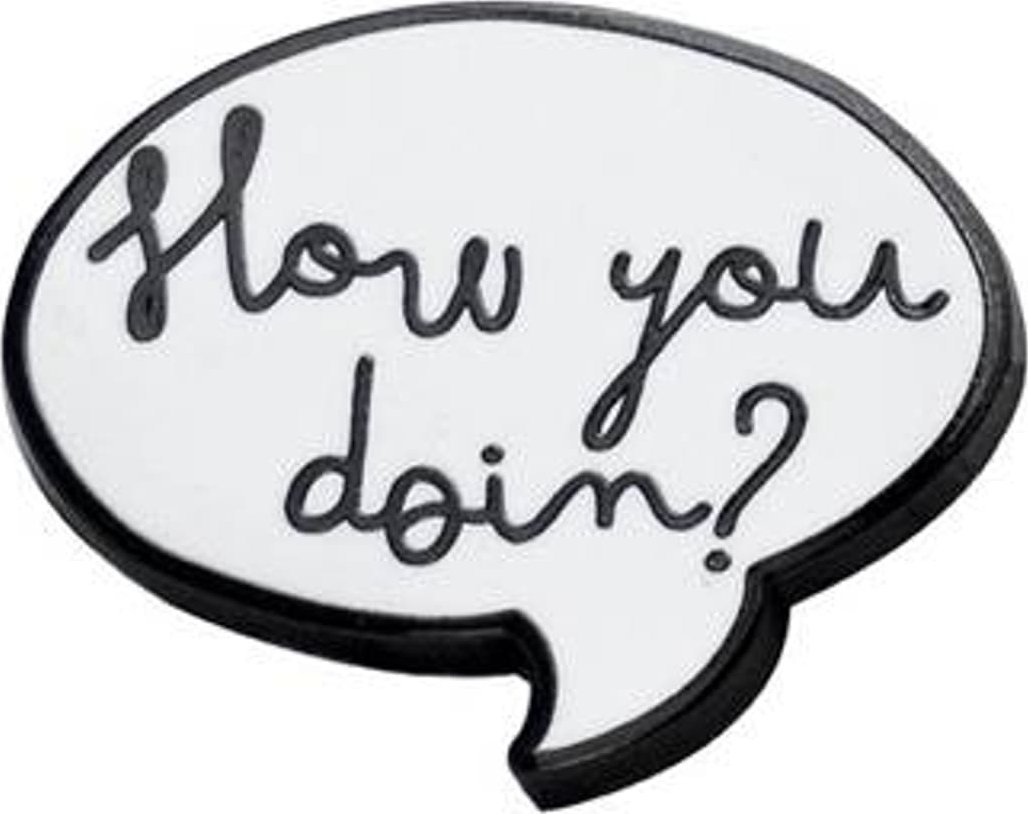 ABYstyle Przypinka - Friends "How you doin'?"