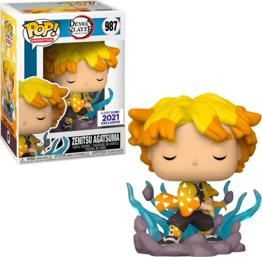 Figurka Funko Pop funko pop! animation demon slayer zenitsu agatsuma