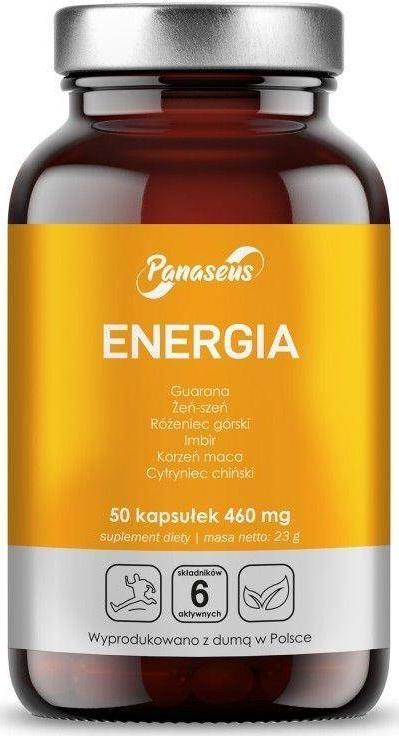 Panaseus Energia 50 kapsułek Panaseus