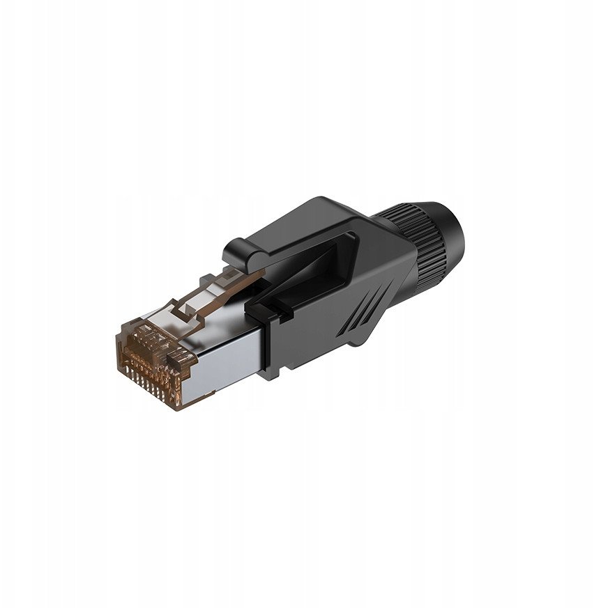 Wtyk typu RJ45 z osłoną Roxtone RJ45C5E-PHOG