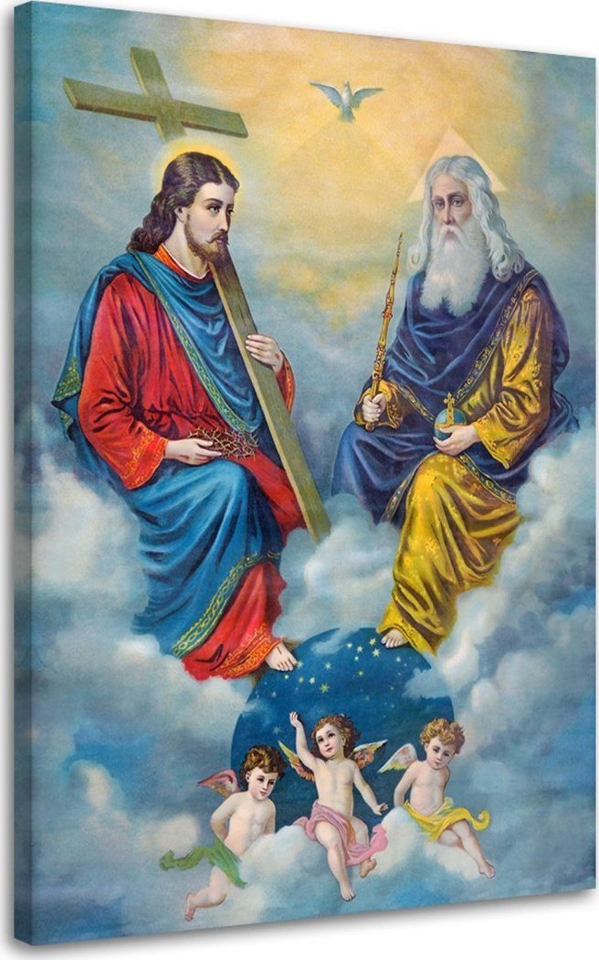 Feeby Obraz na płótnie, Trójca Święta - 80x120