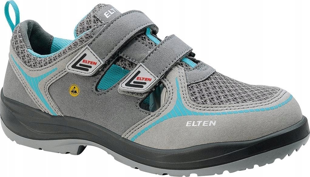 Elten Moteriski sandalai ELTEN Mila Easy ESD S1 SRC, pilki 38