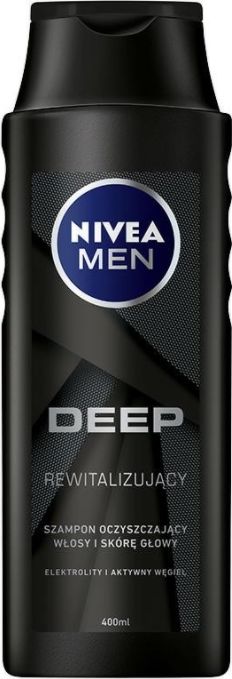 Nivea Men Deep rewitalizujący szampon do włosów 400ml