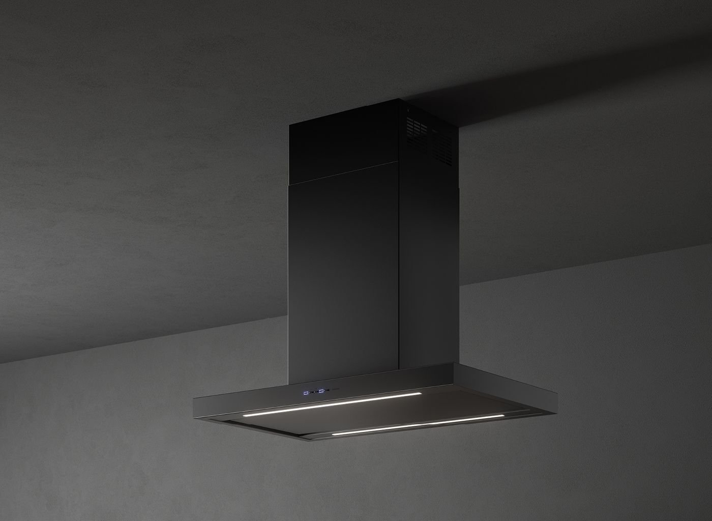 Okap Falmec FALMEC Plane Plus NRS Isola 90 czarny 800 m/h