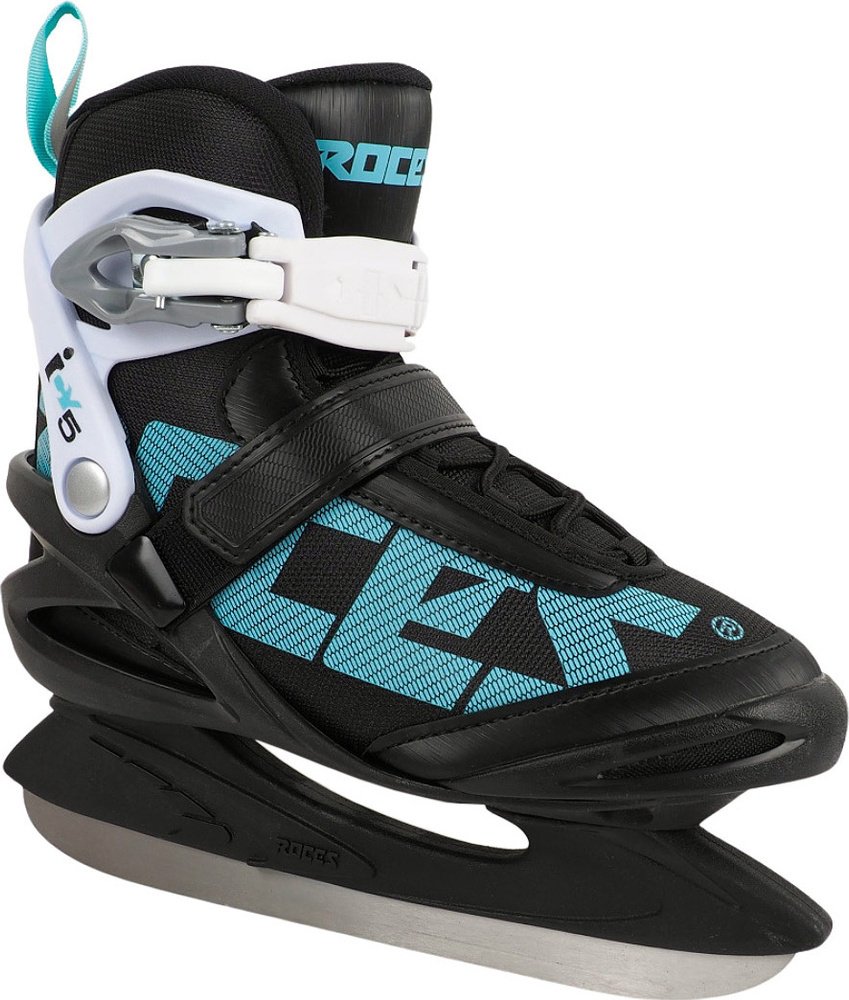 Roces Łyżwy damskie ICY 5 czarno-biało-błękitne 450737 001 39