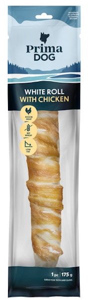 DOG TREAT ROLL CHICKEN 38CM 1PCS 175G