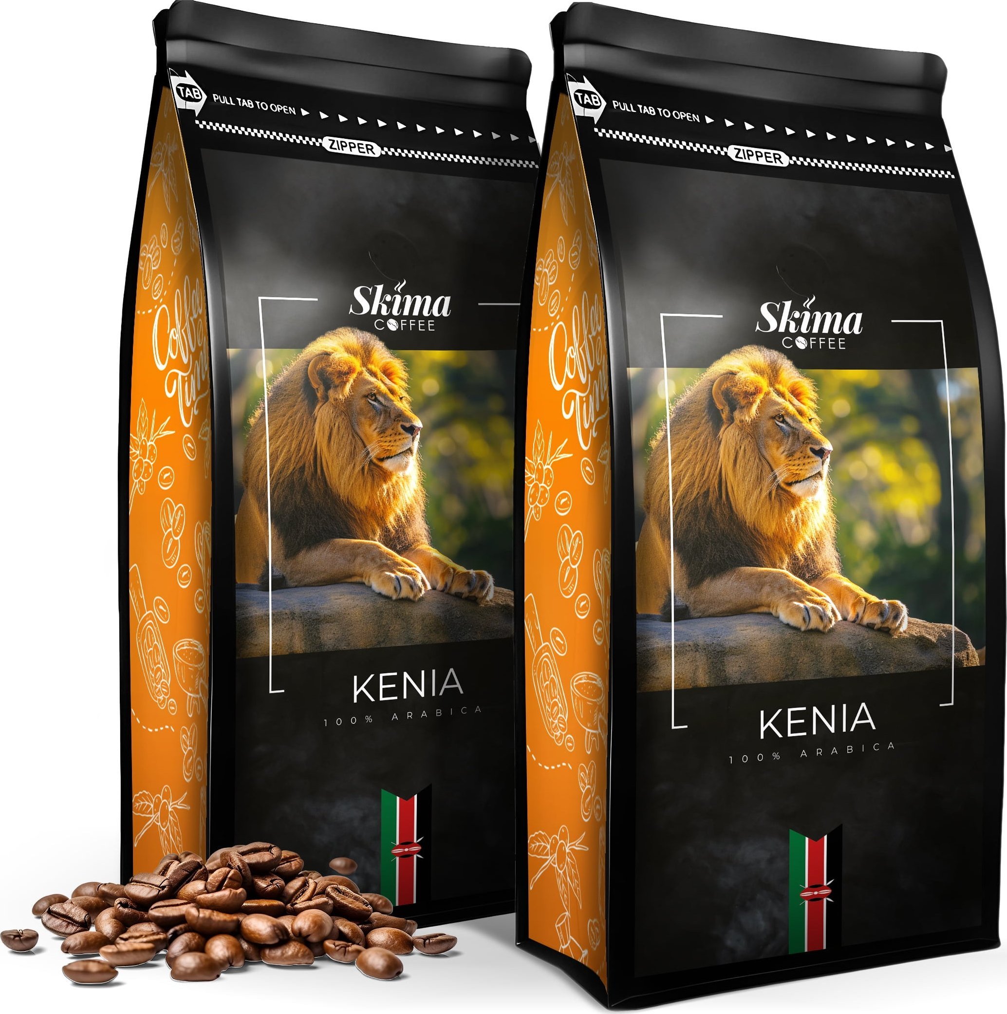 Kawa ziarnista SkimaCoffee Kenia 2 kg