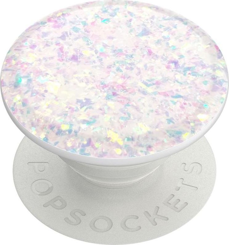 PopSockets Pop na palec Iridescent Confetti White Gen. 2 803751