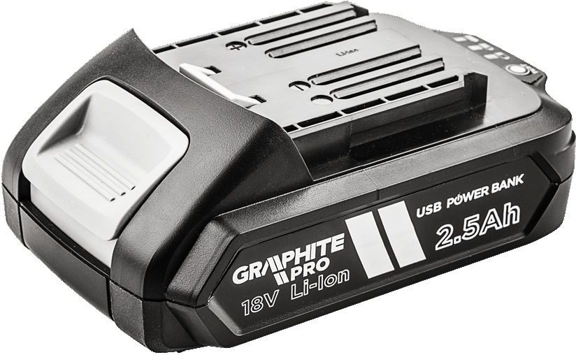 Graphite Pro akumulator 18V, Li-Ion 2.5Ah (K29195)