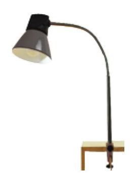 Lampka biurkowa Es-System biała (0148001)