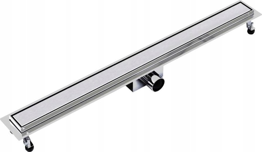 900 liniowe odwodnienie prysznicowe AQUA STEEL LA z rusztem szlifowanym SZGM (S)