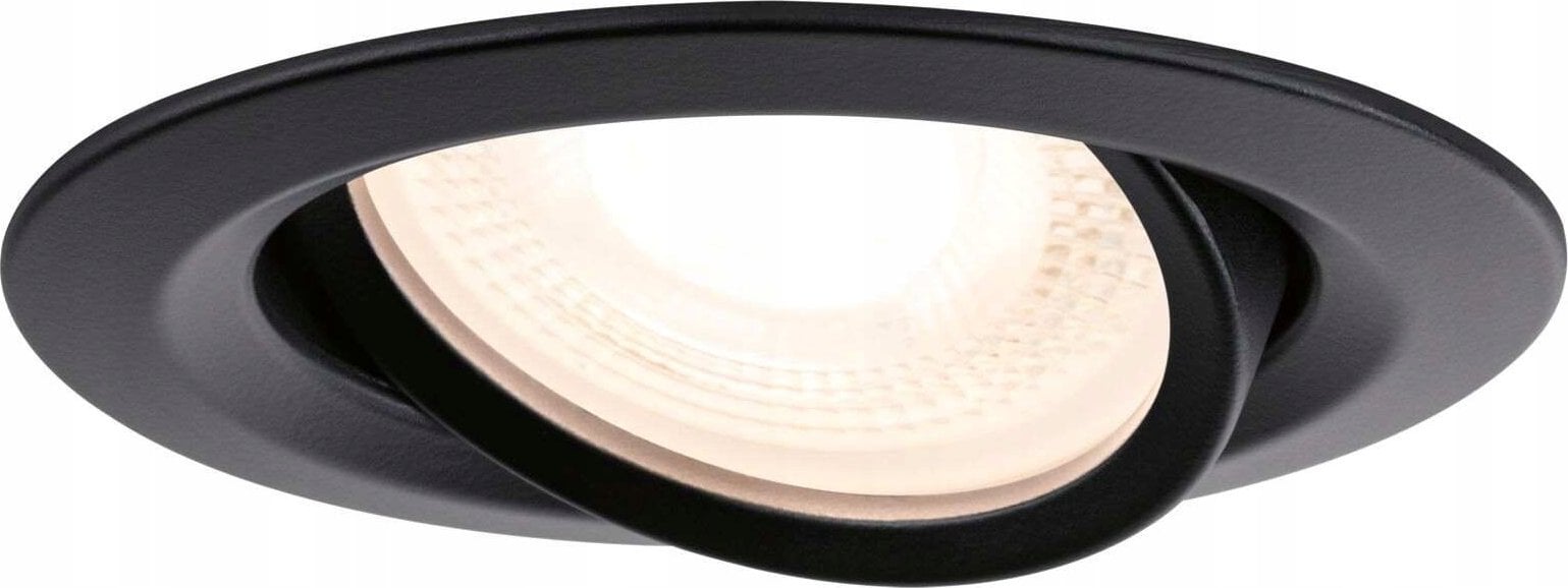 Paulmann Oprawa do wbudowania NOVA LED PLUS DIM wychylna GU10 max.35W 93mm IP65 230V czarny matowy / aluminum