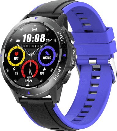 Smartwatch Bakeeley NY28 Czarno-fioletowy