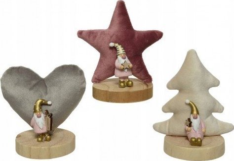 Dekoracja świąteczna Kaemingk mikołaj