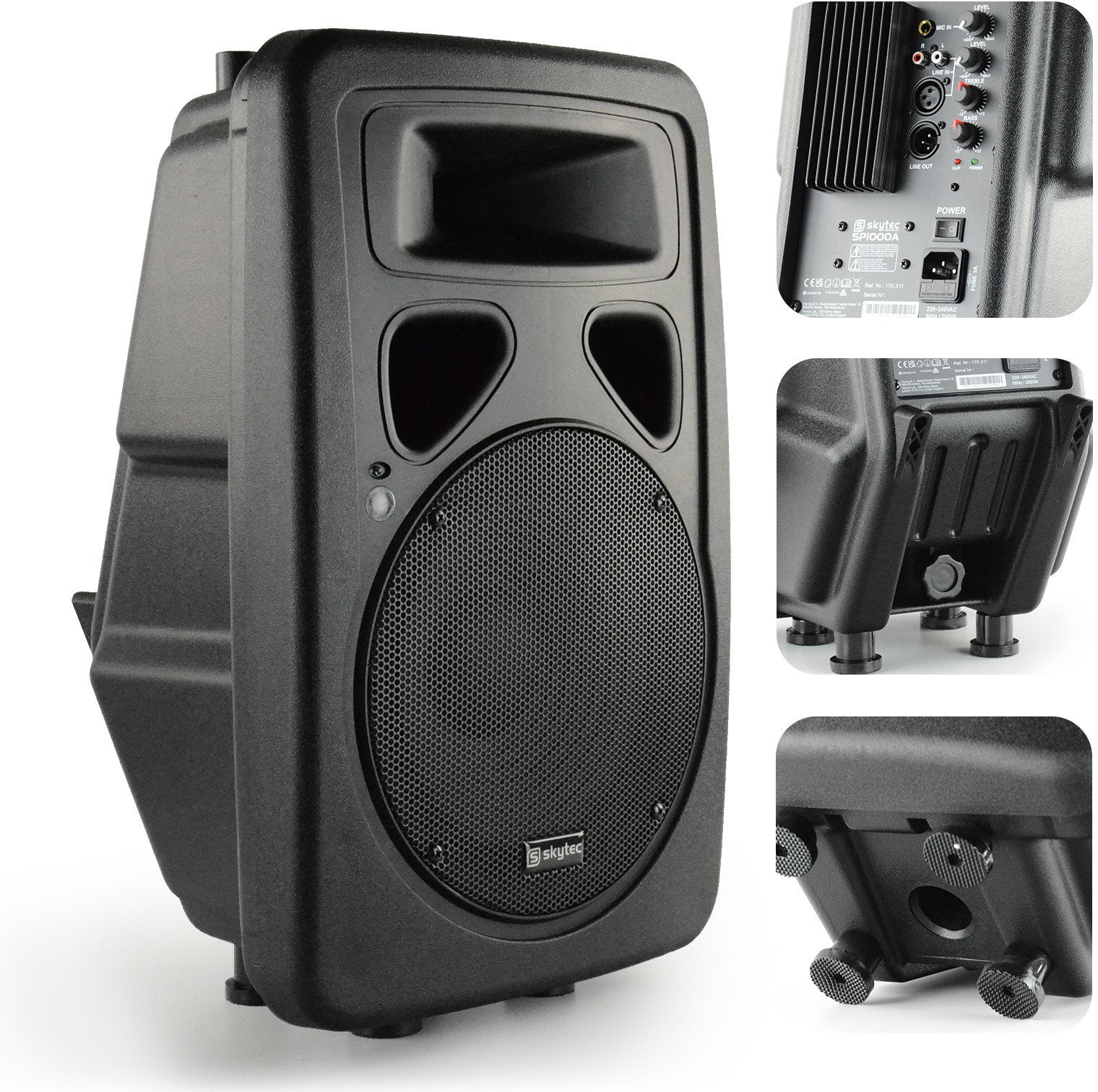 Kolumna aktywna SP1000A Hi-End 10" 400W Skytec one size