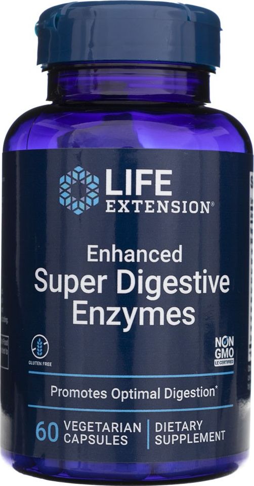 Life Extension Life Extension Super Enzymy Trawienne - 60 kapsułek