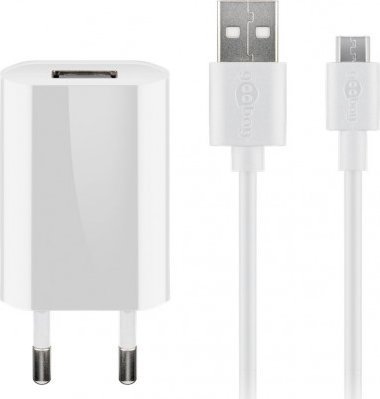 Ładowarka Goobay Zestaw do ładowania Micro USB 1 A