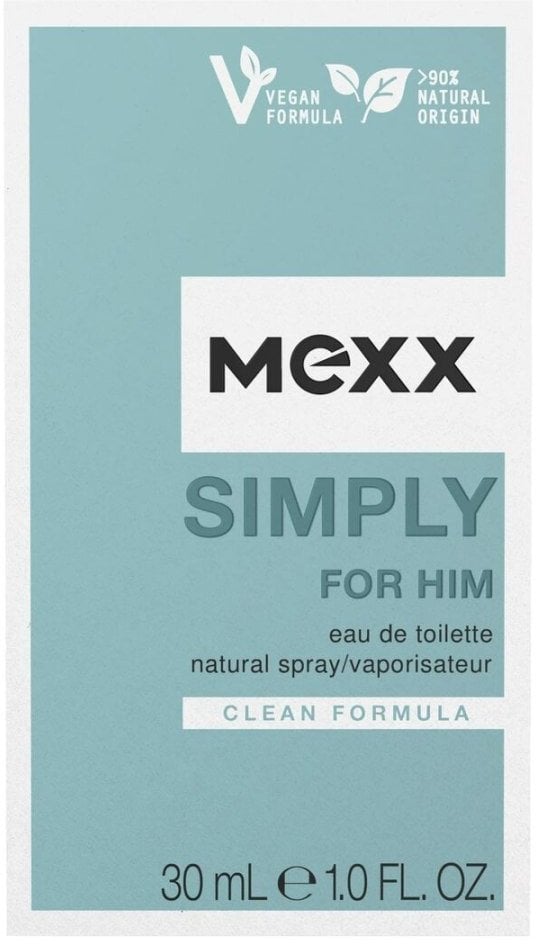 Mexx Simply For Him EDT 30ml
