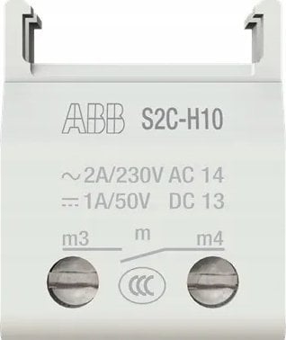 Abb Stotz-Kontakt S2C-H10 Integrated auxiliary switch 1 NO contact S2C-H10