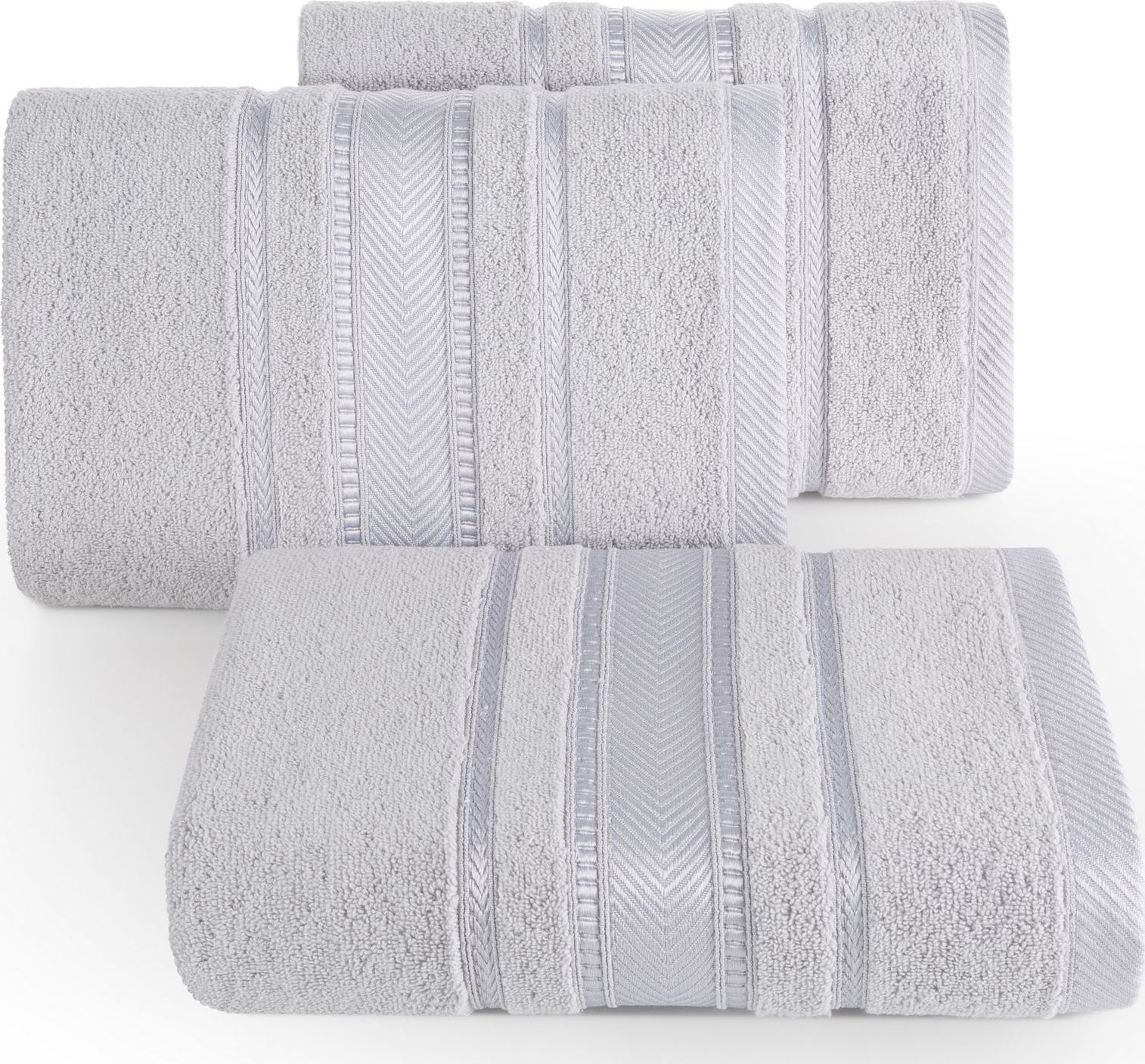 Shumee Eurofirany Elegancki, klasyczny ręcznik kąpielowy z 50cm 6sztk (eurofirany_330049) - eurofirany_330049