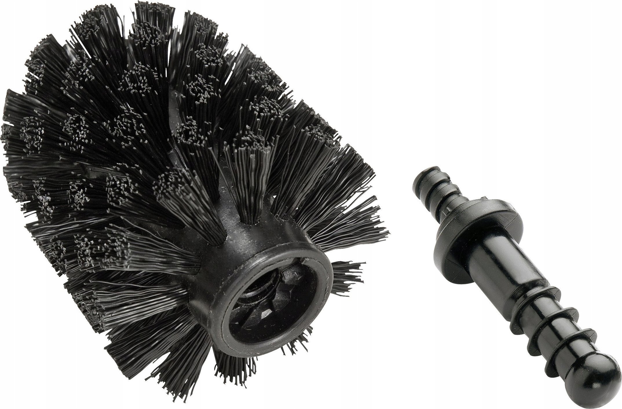 Wenko Zapasowa końcówka do szczotki toaletowej - kolor czarny, ∅ 6,5 cm, WENKO