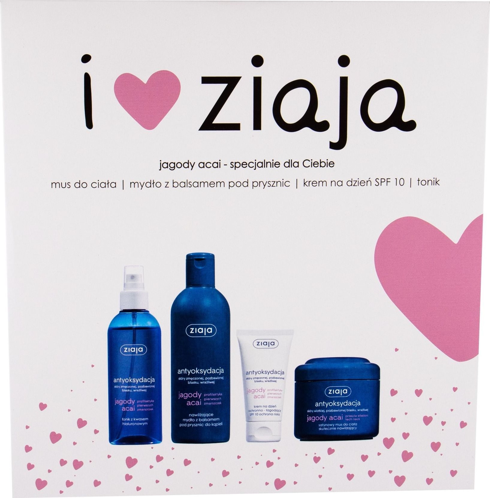 Ziaja Ziaja Acai Berry Krem pod prysznic 300ml zestaw upominkowy