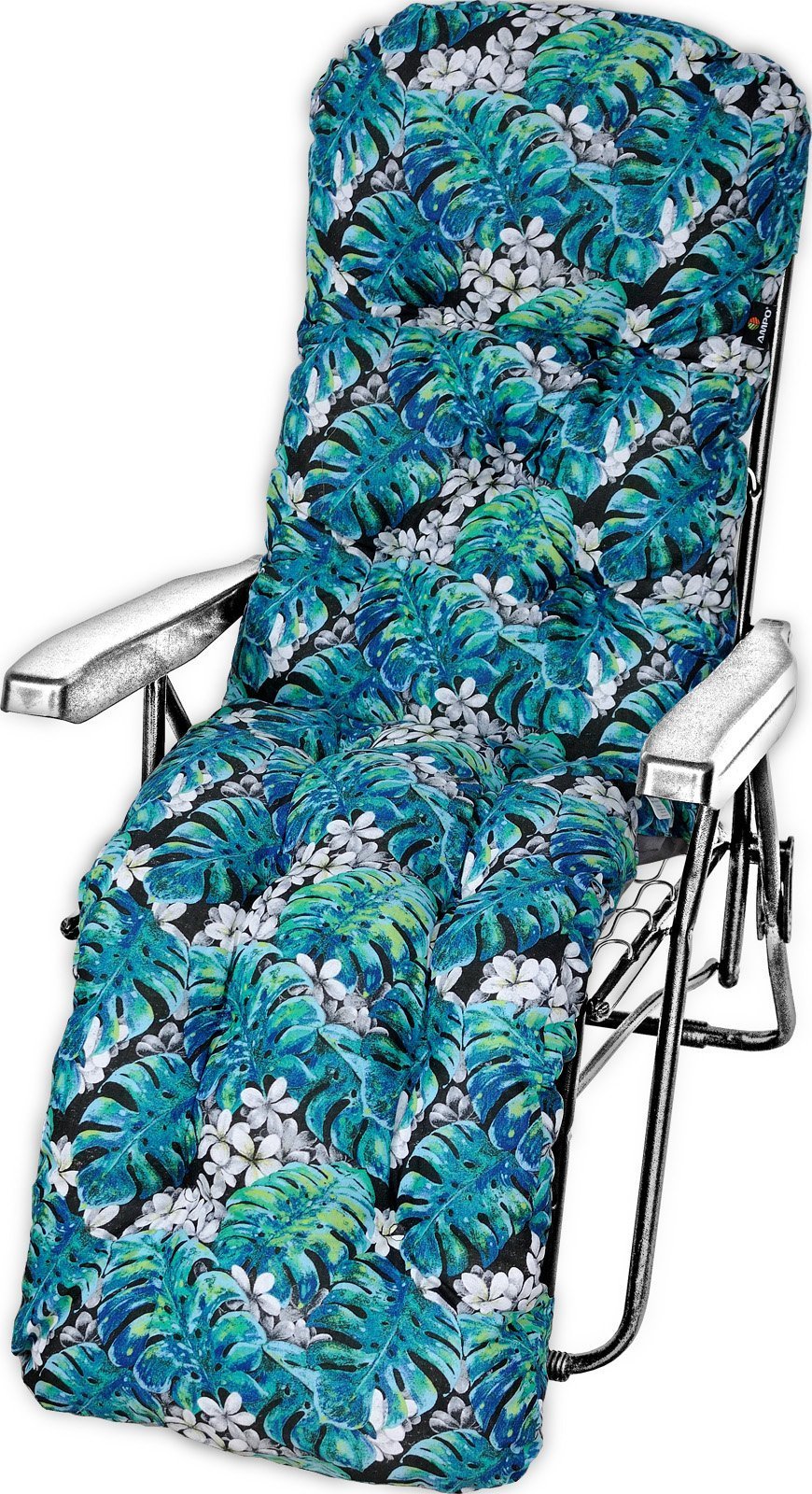AMPO Poduszka na leżak z podnóżkiem SR FLORES 568