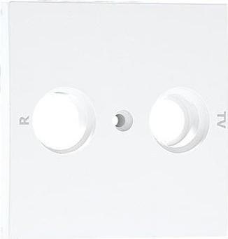 Efapel EFAPEL BASE ELEMENT CENTRALNY DO GNIAZDA ANTENOWEGO RTV BIAŁY 90685 TBR