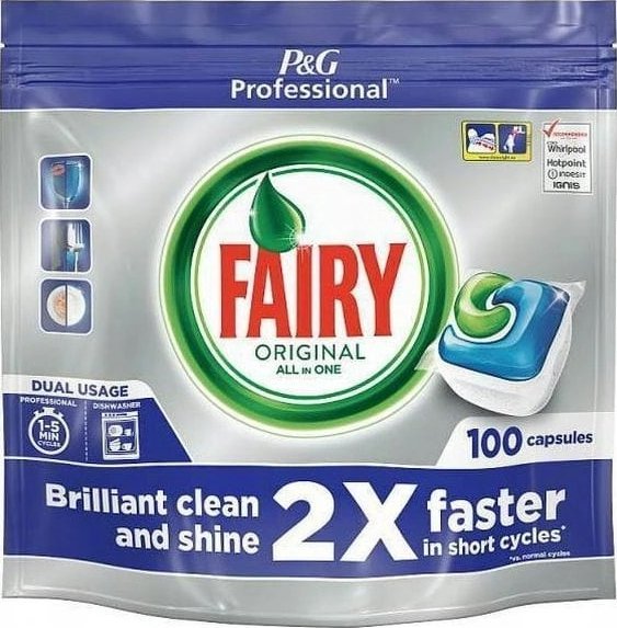 Fairy Kapsułki do mycia naczyń Original 10 x 100 szt. (21251165)