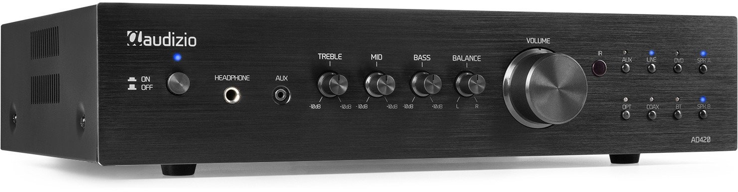 Wzmacniacz HiFi 4x 100W 8 Ohm AD420B Audizio one size