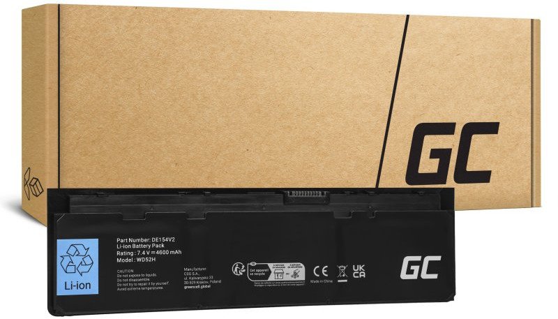 Bateria Green Cell WD52H VFV59 do Dell Latitude E7240 E7250