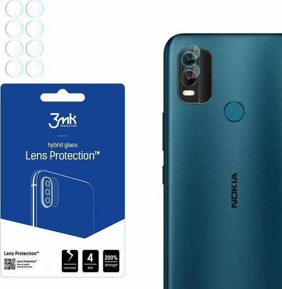 3MK 3MK Lens Protect Nokia C21 Plus Ochrona na obiektyw aparatu 4szt