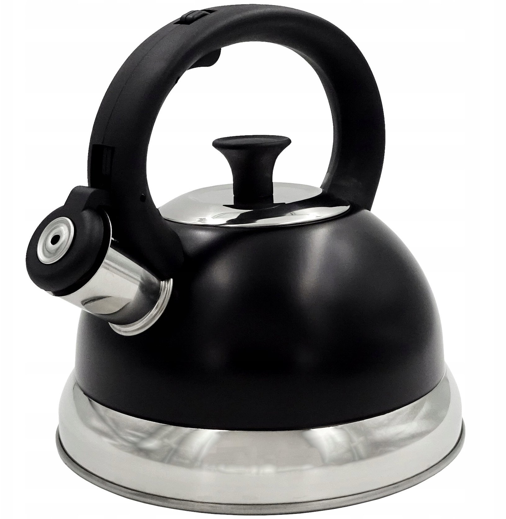 Brunbeste Czajnik stalowy z gwizdkiem tradycyjny do indukcji czarny 2.5L BB-2392