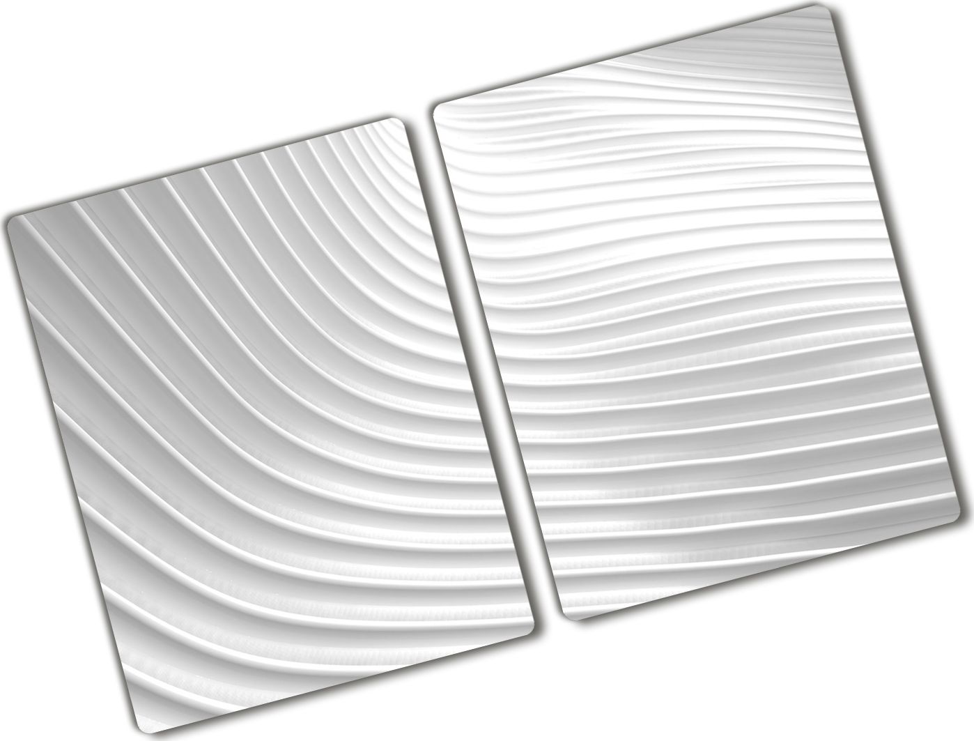 Deska do krojenia Tulup szklana Abstrakcja linie 4 52x2szt.