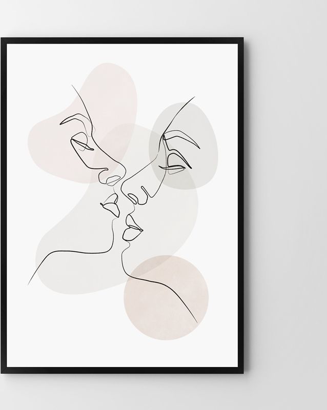 Hog Studio Plakat Elegant Line (40x50cm)