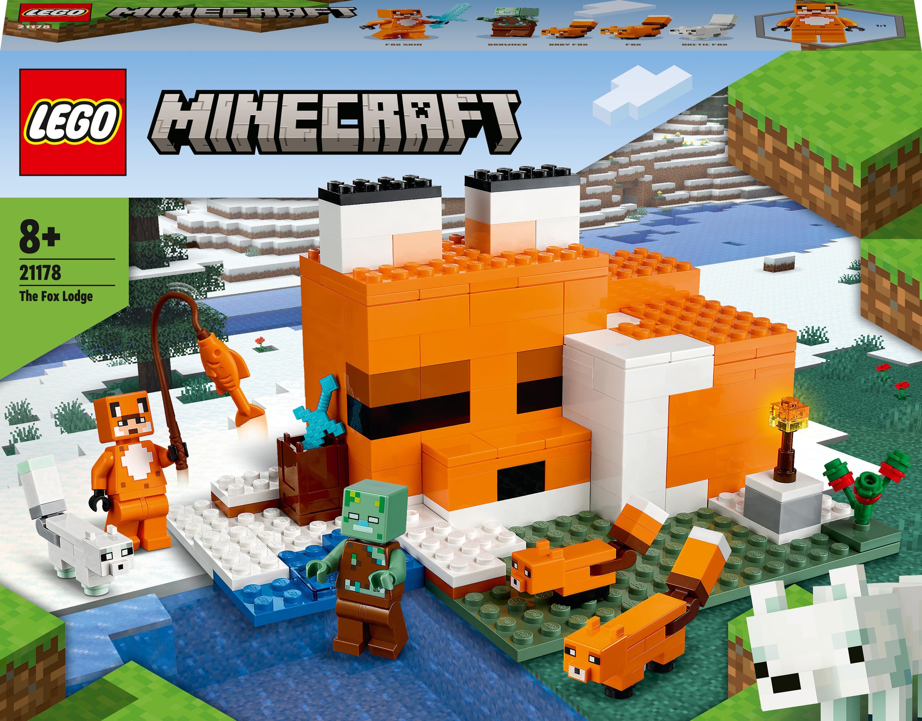 LEGO Minecraft Siedlisko lisów (21178)